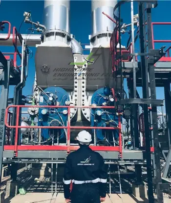 Highscope engineering services team commissioning a control panel